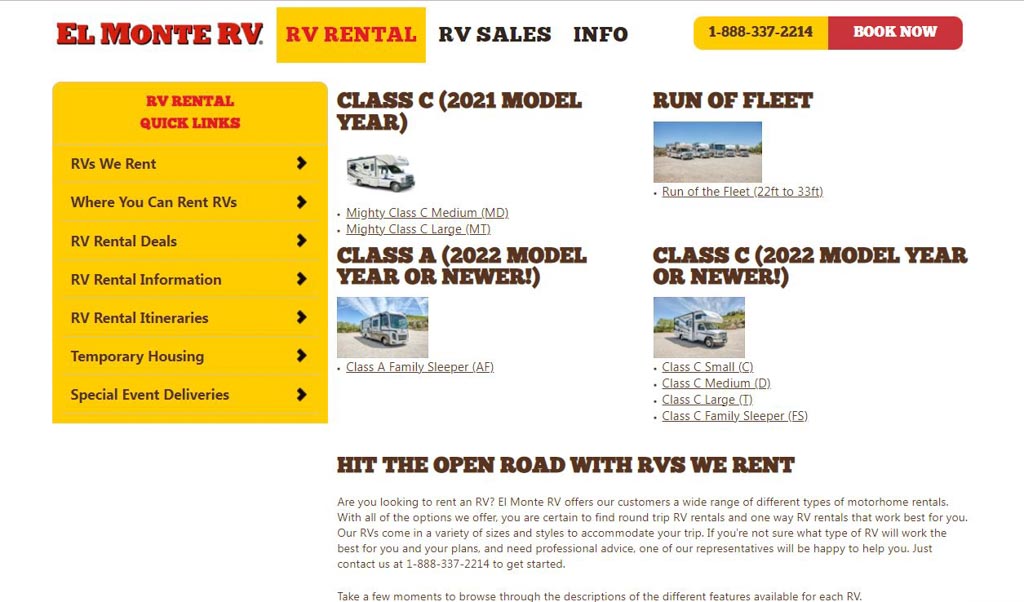 10 Best Campervan & RV Rentals in Sacramento [2024]